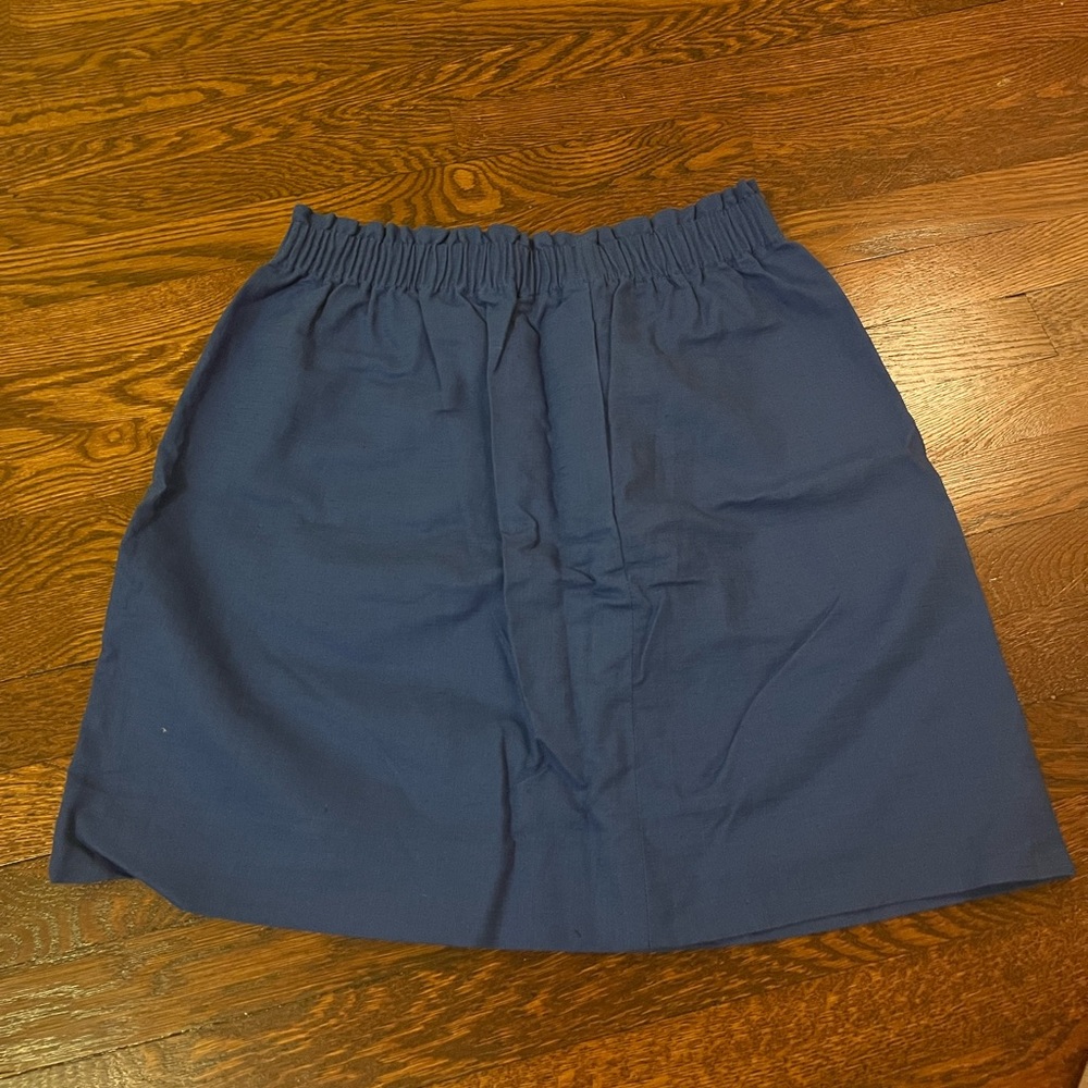 JCrew blue pencil skirt, perfect for work, high waisted